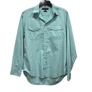Tommy Hilfiger regular fit button down long sleeve shirt size M